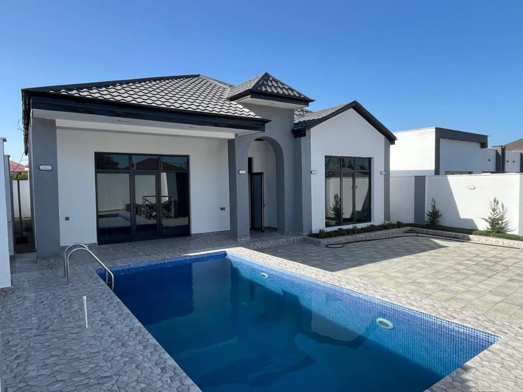 4 otaqlı 136 m² fərdi ev, Xəzər rayonu, Bakı. Foto 1