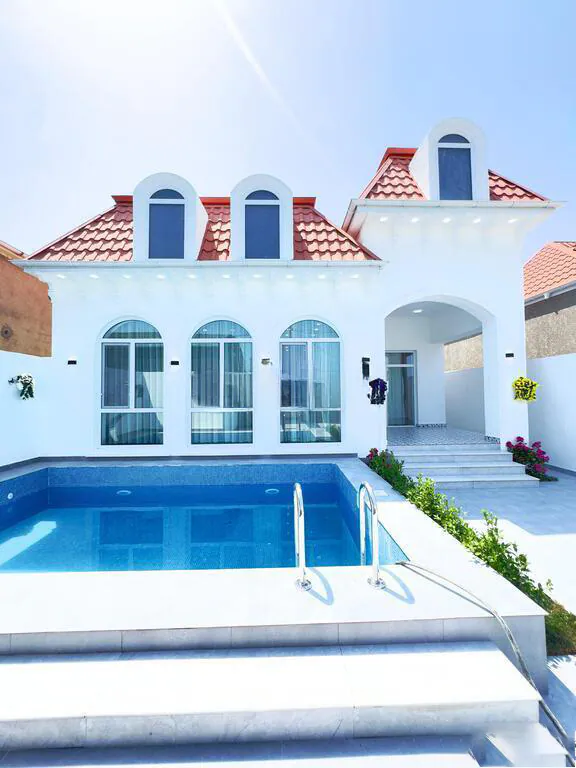 4 otaqlı 170 m² fərdi ev, Xəzər rayonu, Bakı. Foto 1