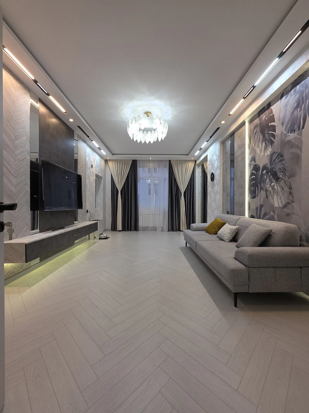3 otaqlı 120 m² mənzil, Xətai rayonu, Bakı — 8-ci mərtəbə. Foto 1
