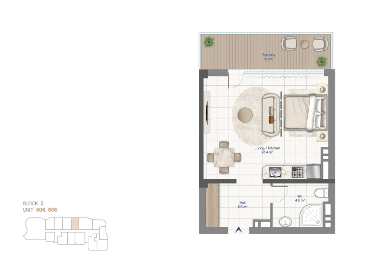 55,2 m²
