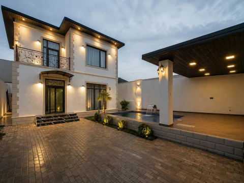 3 otaqlı 120 m² fərdi ev