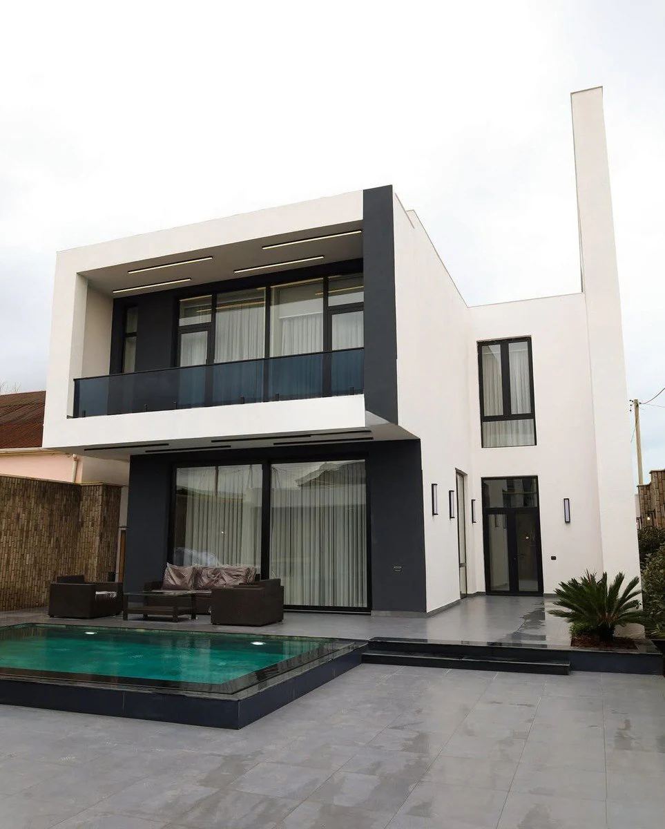 Günlük kirayə 5 otaqlı 400 m² fərdi ev, Xəzər rayonu, Bakı. Foto 1
