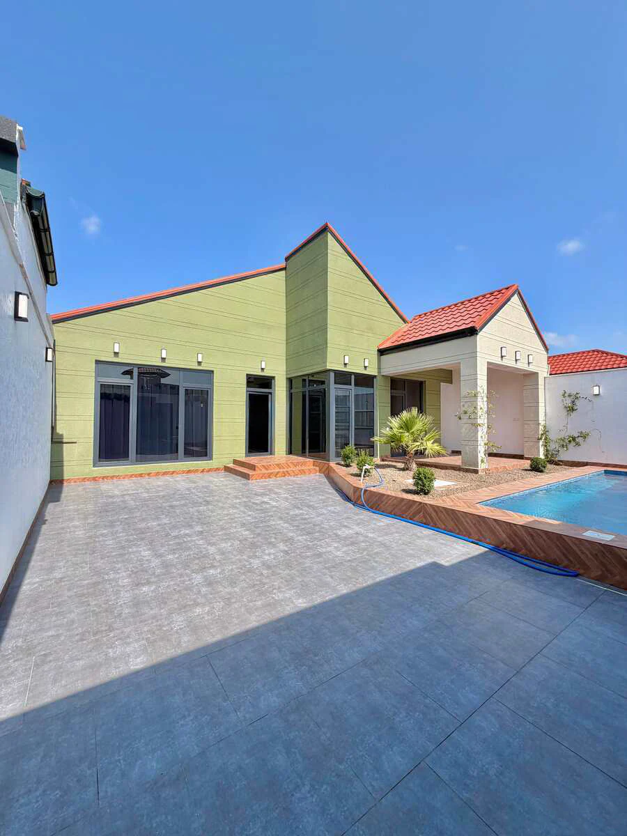 4 otaqlı 140 m² fərdi ev, Xəzər rayonu, Bakı. Foto 1