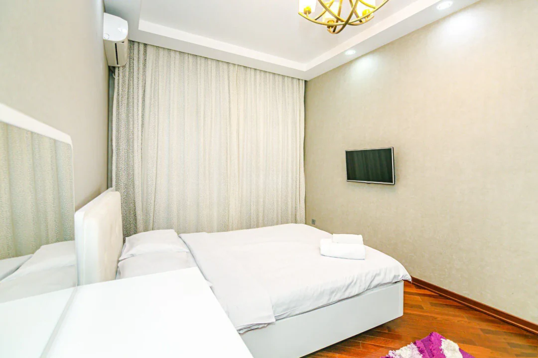Günlük kirayə 2 otaqlı 65 m² mənzil, Nəsimi rayonu, Bakı. Foto 1