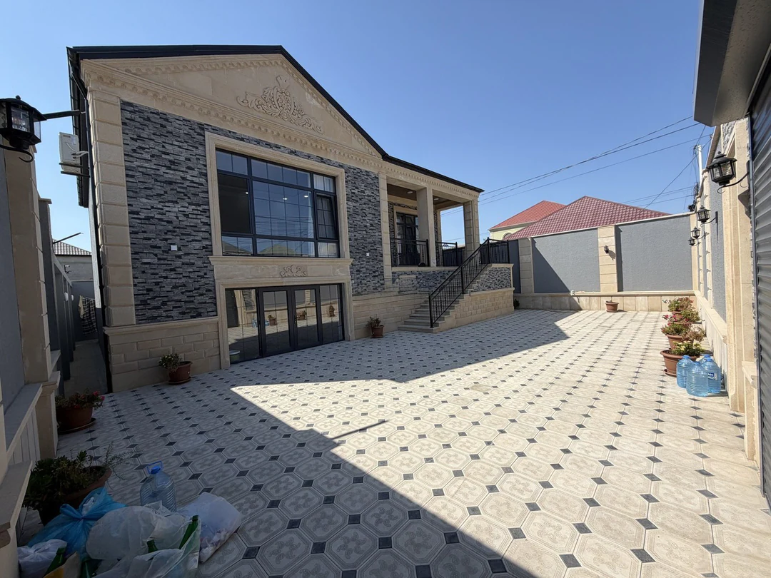 8 otaqlı 210 m² fərdi ev, Binəqədi, Bakı. Foto 1