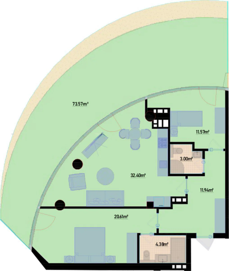 169,81 m²