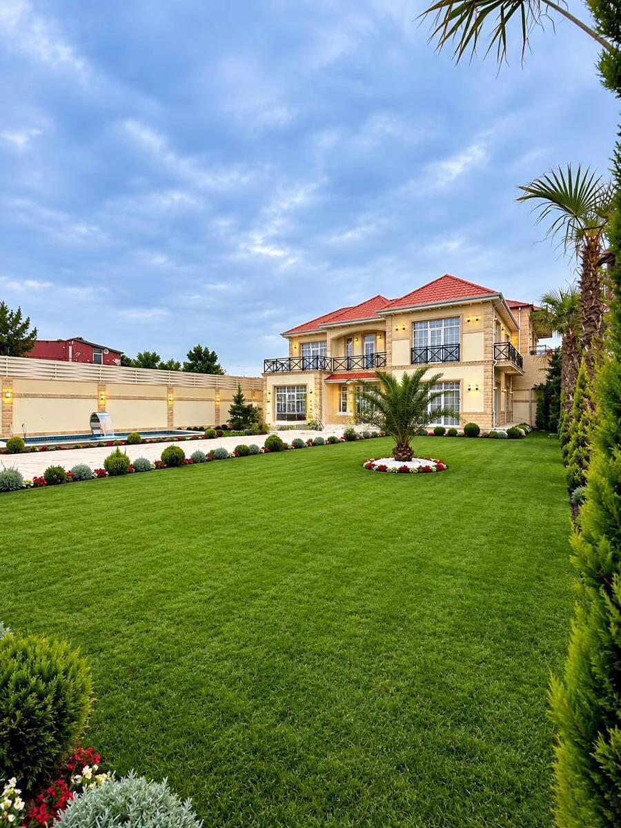 5 otaqlı 350 m² fərdi ev, Xəzər rayonu, Bakı. Foto 1