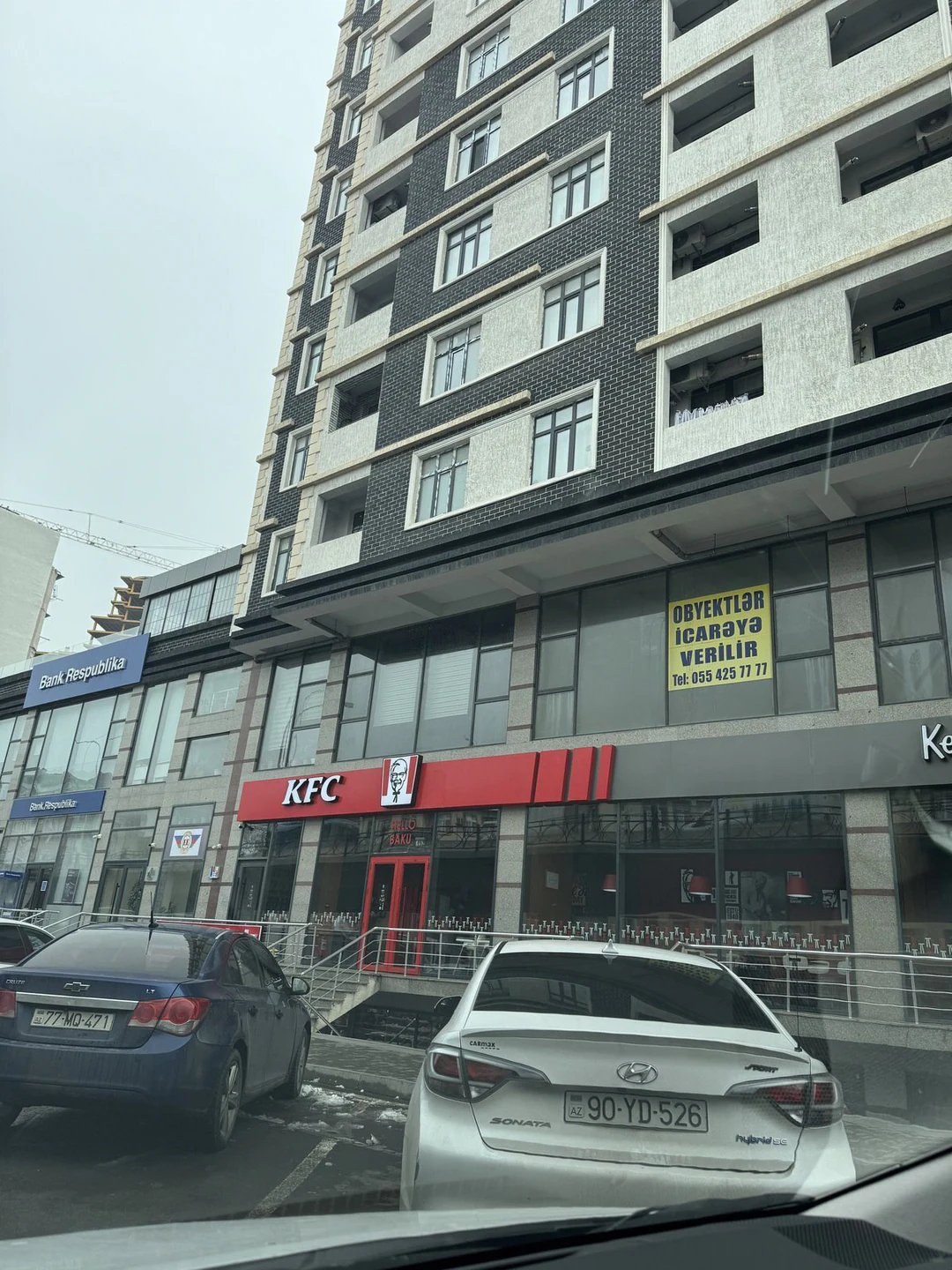 Kirayə: 2 otaqlı 61 m² mənzil, Nəsimi rayonu, Bakı. Foto 1