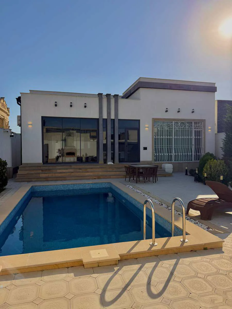 4 otaqlı 160 m² fərdi ev, Xəzər rayonu, Bakı. Foto 1