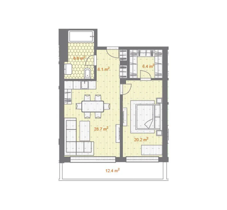 97 m²