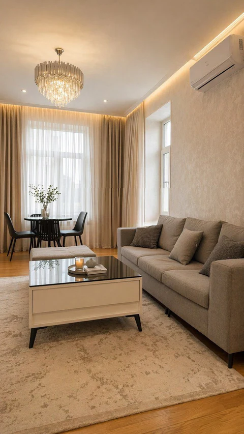 Günlük kirayə 3 otaqlı 100 m² mənzil