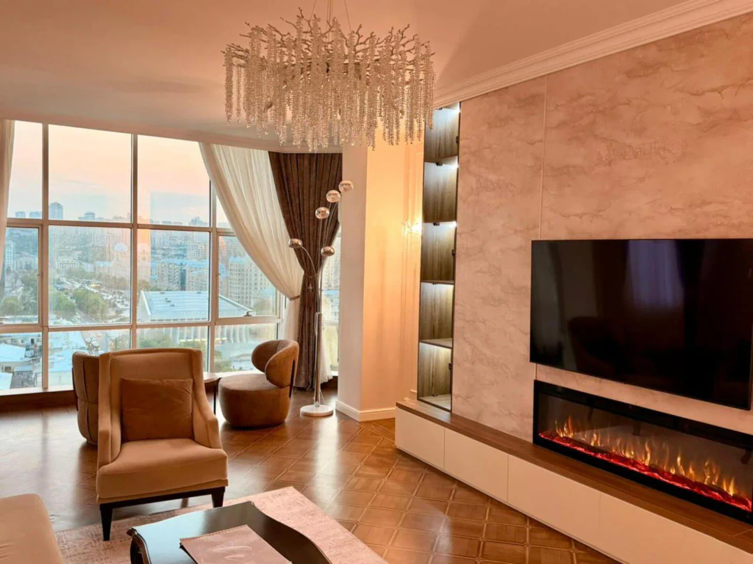 Kirayə 4 otaqlı 230 m² mənzil, Nəsimi rayonu, Bakı. Foto 1