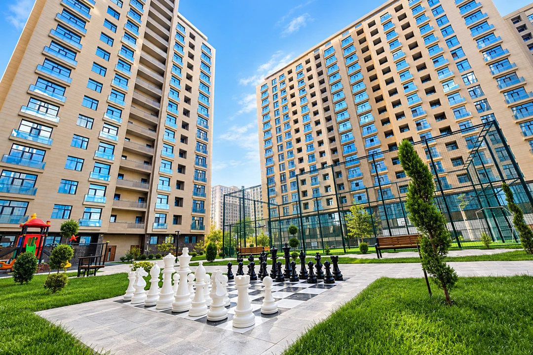 3-комн. квартира 95 м², Насиминский район, Баку — 9 этаж. Фото 1
