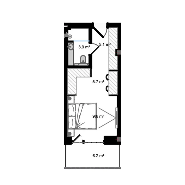 37,5 m²