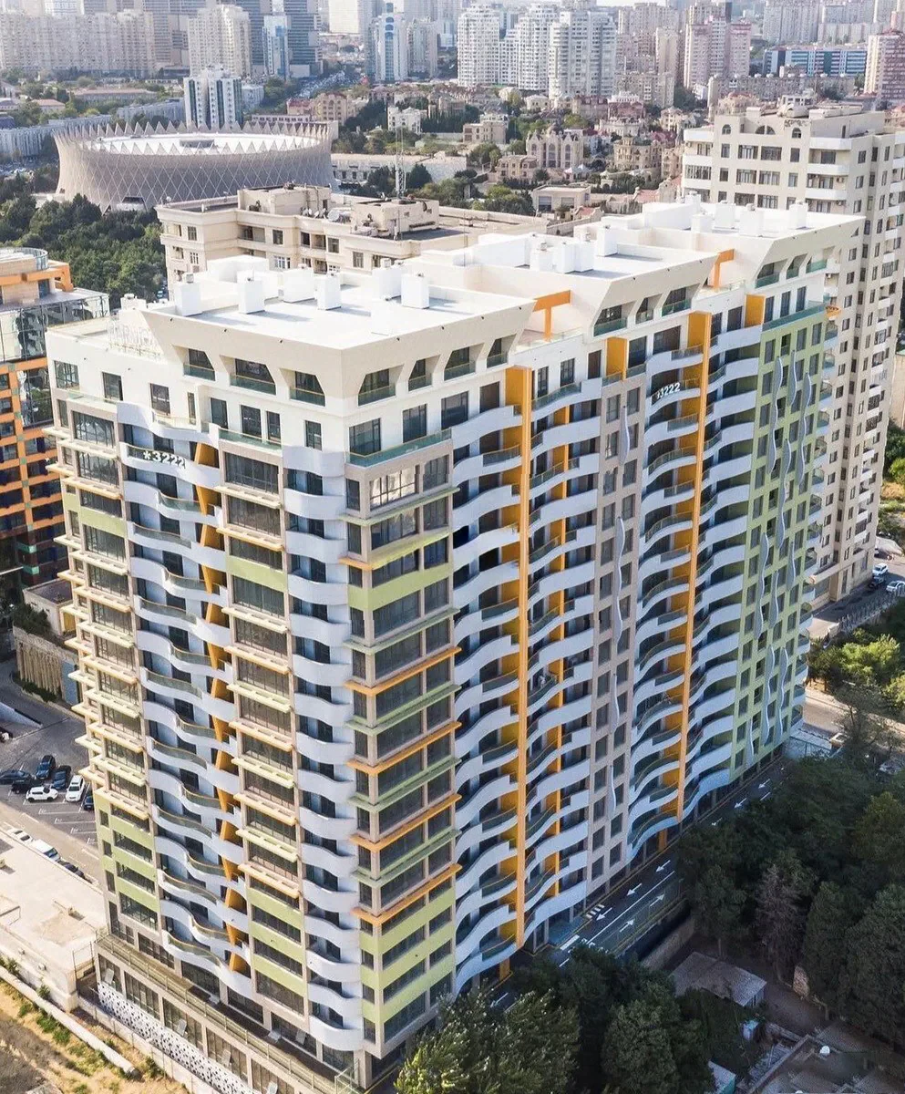 4 otaqlı 248 m² mənzil, Nəsimi rayonu, Bakı. Foto 1