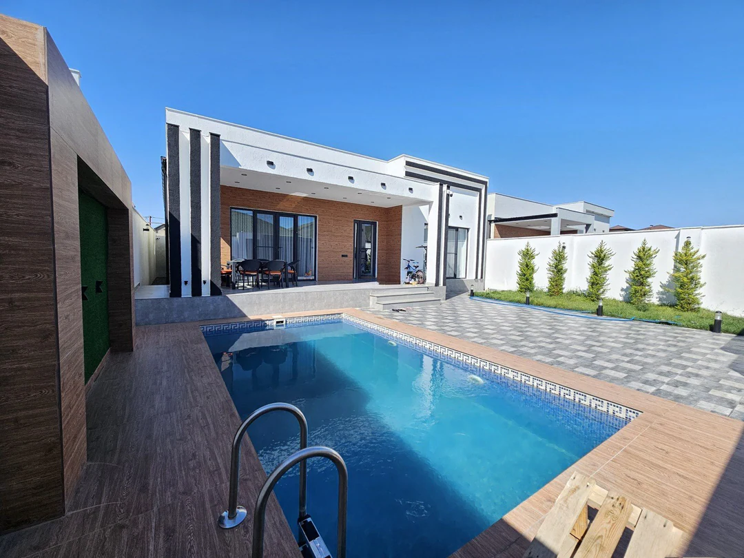 4 otaqlı 160 m² fərdi ev, Xəzər rayonu, Bakı. Foto 1