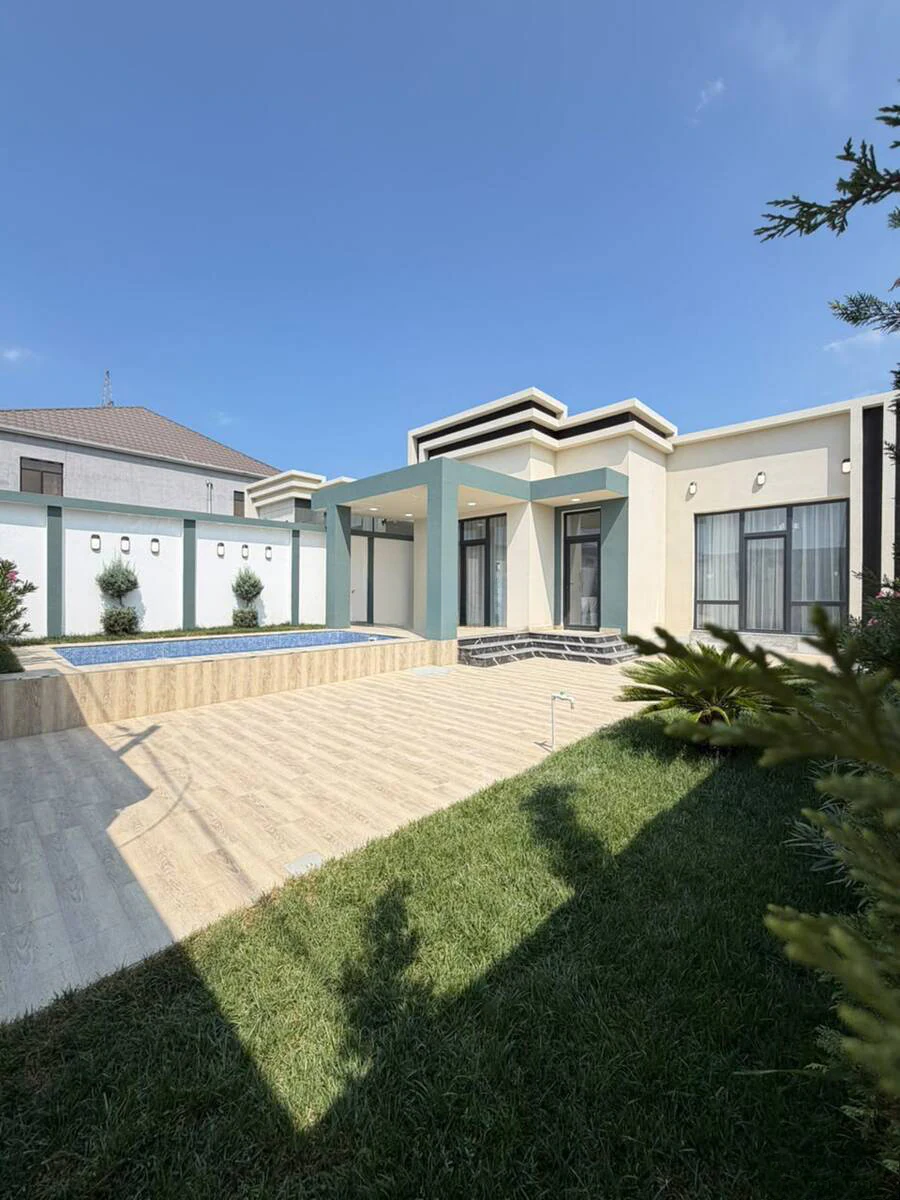 4 otaqlı 140 m² fərdi ev, Xəzər rayonu, Bakı. Foto 1