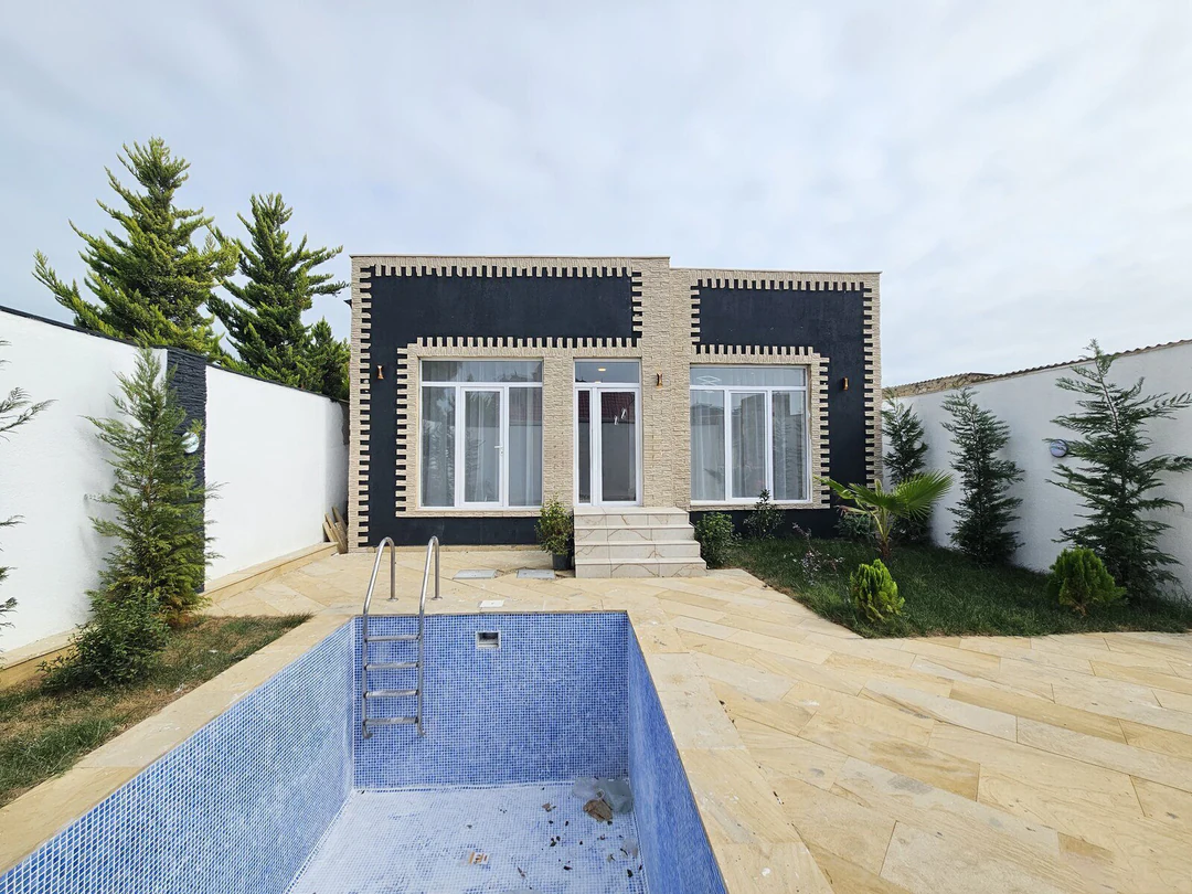 4 otaqlı 140 m² fərdi ev, Xəzər rayonu, Bakı. Foto 1